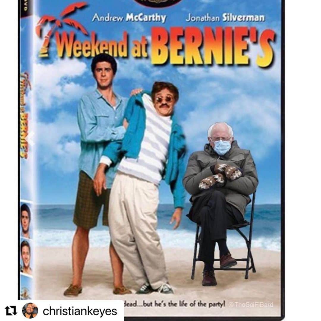 クラウディア・ジョーダンさんのインスタグラム写真 - (クラウディア・ジョーダンInstagram)「These Bernie memes!!! 😭😭😭😭😭  #Repost @christiankeyes with @make_repost ・・・ 😂😂These #Bernie re-creations tho… It’s the @Beyoncé one for me😂」1月22日 4時06分 - claudiajordan