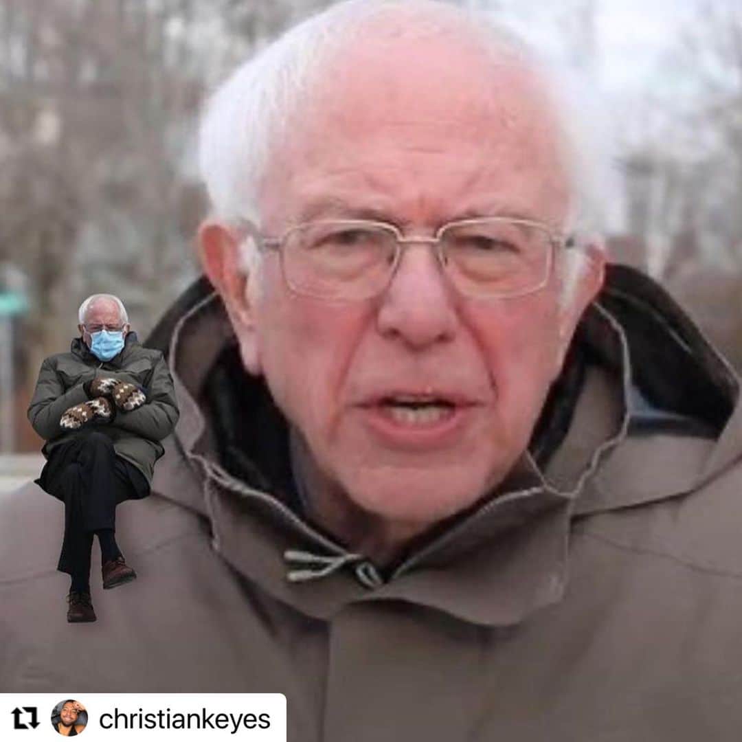 クラウディア・ジョーダンさんのインスタグラム写真 - (クラウディア・ジョーダンInstagram)「These Bernie memes!!! 😭😭😭😭😭  #Repost @christiankeyes with @make_repost ・・・ 😂😂These #Bernie re-creations tho… It’s the @Beyoncé one for me😂」1月22日 4時06分 - claudiajordan
