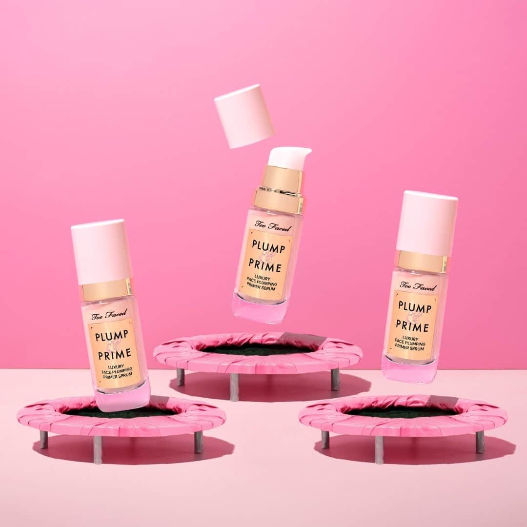 Too Facedさんのインスタグラム写真 - (Too FacedInstagram)「Say it with us: BACK IN STOCK‼️ Plump your skin with moisture, improve texture & minimize the appearance of pores with our superstar Plump & Prime Serum! 💖 #toofaced」1月22日 4時18分 - toofaced