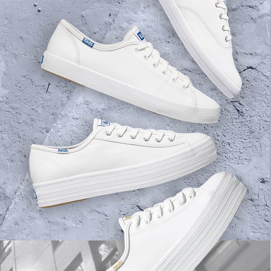 Kedsのインスタグラム：「👟Sneakers to match your vibe👟 Do you prefer low profile lace-ups or high-impact platforms? Depends on the day? Same. That's why we've got 'em all.」