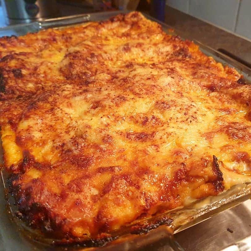 Cesar Gonzalez Cocineroのインスタグラム：「¿Quién quiere vídeo de cómo preparo el Pasticho/Lasagna? 👀 - - - - - - - 📸: @lovefoodwithjessica」