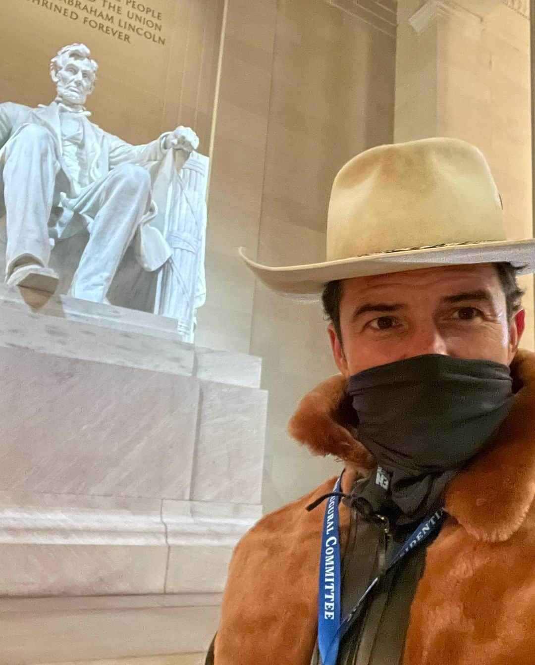 オーランド・ブルームさんのインスタグラム写真 - (オーランド・ブルームInstagram)「first time in D.C. 🙏」1月22日 7時08分 - orlandobloom