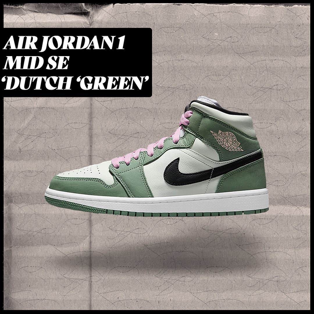 shoes ????さんのインスタグラム写真 - (shoes ????Instagram)「Jordan has revealed a ‘Dutch Green’ colorway to the Jordan 1 Mid SE. 💥Are we feeling these?? 👇  #sneakers #sneakernews #airjordan1 #nicekicks #kicksonfire #hypebeast #hypebeastkicks #complexsneakers #highsnobiety #yeezy #supreme #offwhite」1月22日 7時24分 - shoes