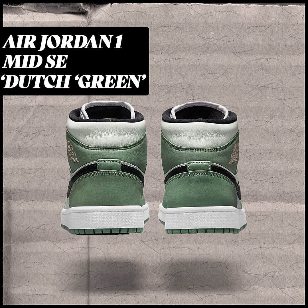 shoes ????さんのインスタグラム写真 - (shoes ????Instagram)「Jordan has revealed a ‘Dutch Green’ colorway to the Jordan 1 Mid SE. 💥Are we feeling these?? 👇  #sneakers #sneakernews #airjordan1 #nicekicks #kicksonfire #hypebeast #hypebeastkicks #complexsneakers #highsnobiety #yeezy #supreme #offwhite」1月22日 7時24分 - shoes