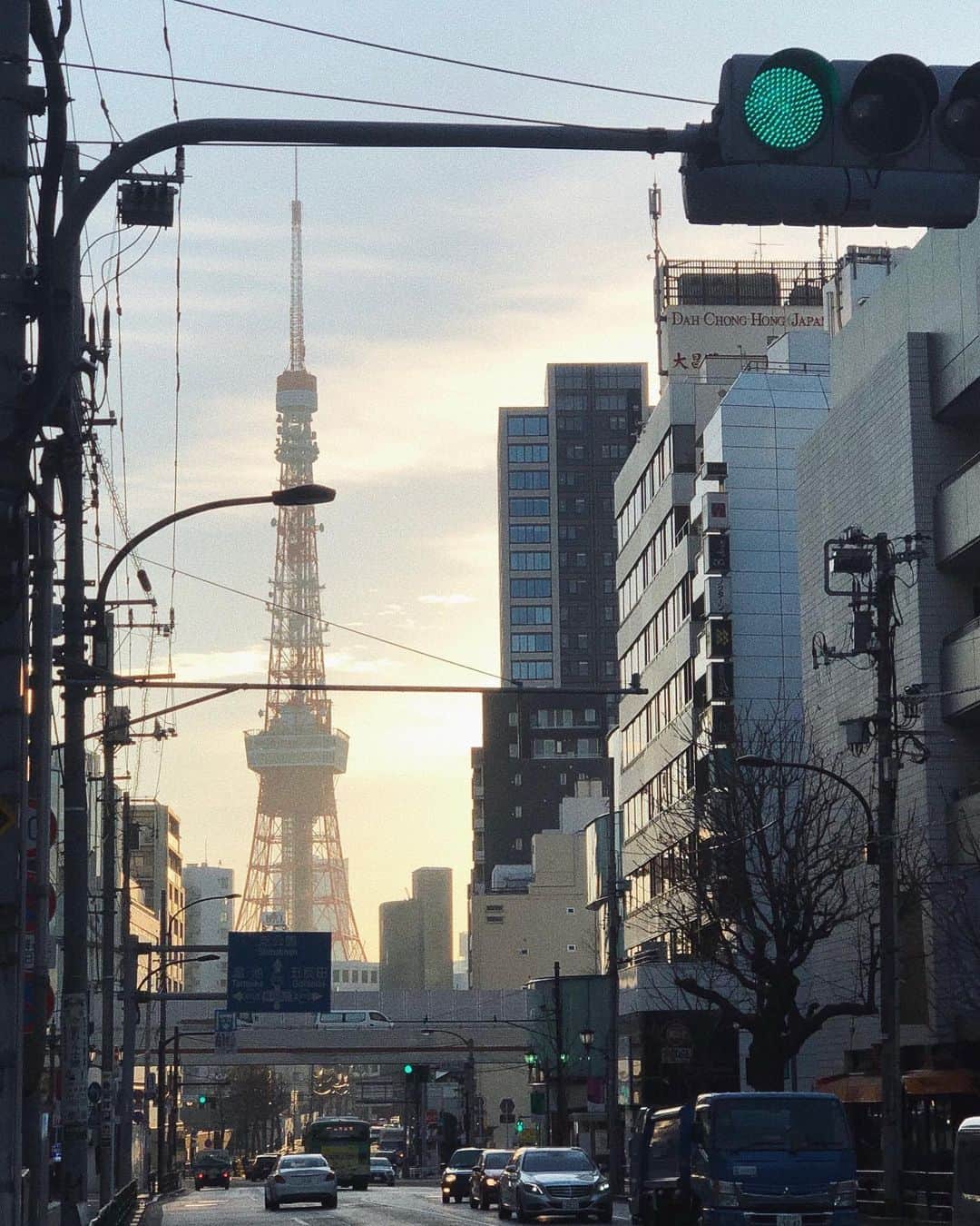 陣内勇人のインスタグラム：「. 早朝も なかなか良い。  今年もよろしくお願いします。  #東京タワー」