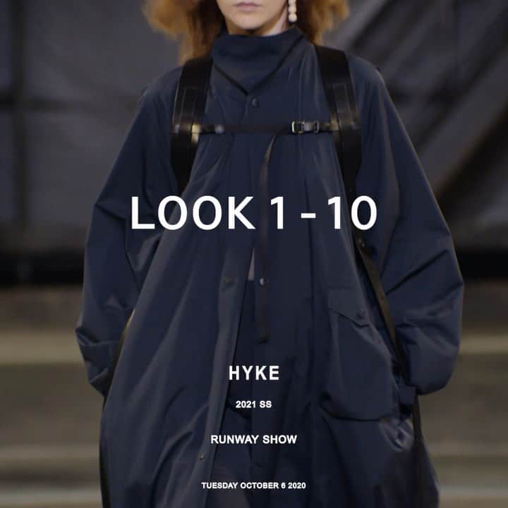 HYKEのインスタグラム：「HYKE 2021 SS #hyke」