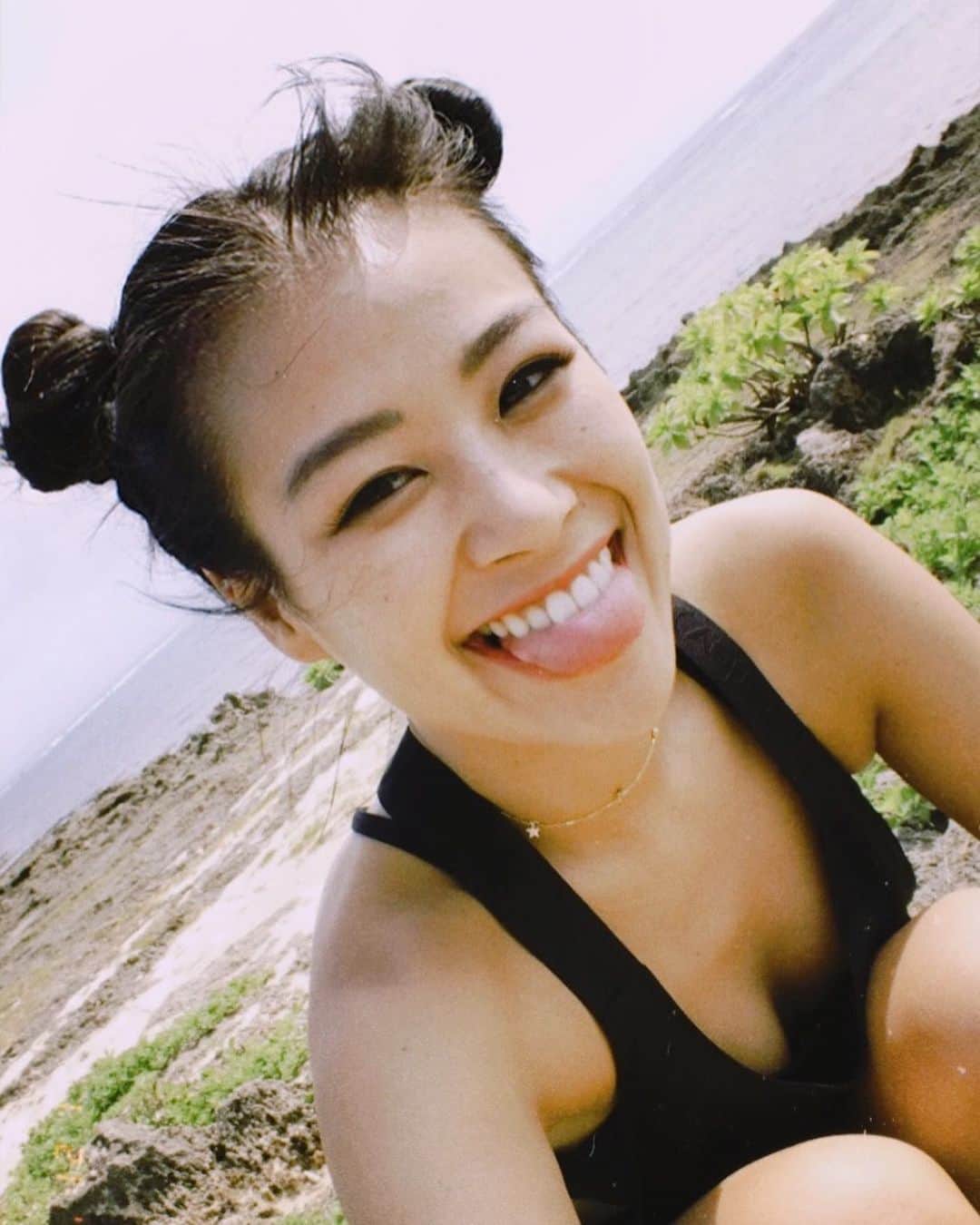 harunaのインスタグラム：「😚🌈」