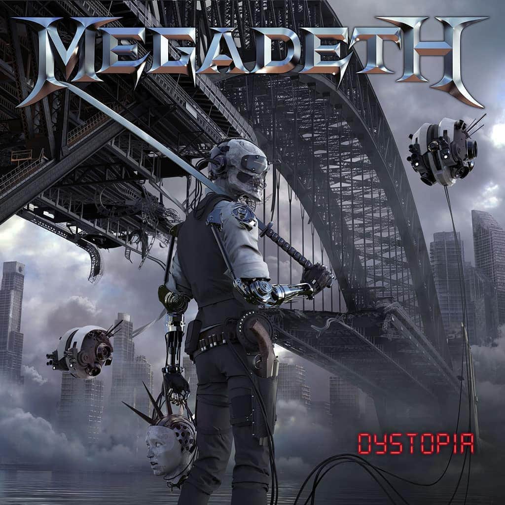 Megadethさんのインスタグラム写真 - (MegadethInstagram)「On this day in 2016, our fifteenth studio album, DYSTOPIA was released. What’s your favorite track on the album? Listen to it here: megadeth.lnk.to/dystopia (link in bio)」1月22日 18時18分 - megadeth