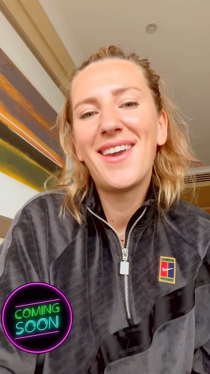 ビクトリア・アザレンカのインスタグラム：「I wanted to share about my new project that is coming out...」