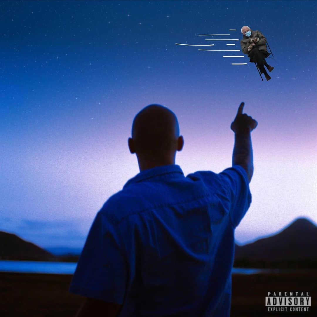 ブランドン・シェイアのインスタグラム：「How didn’t I see that shooting star before?  Stream my EP “Transitions” link in my bio.」