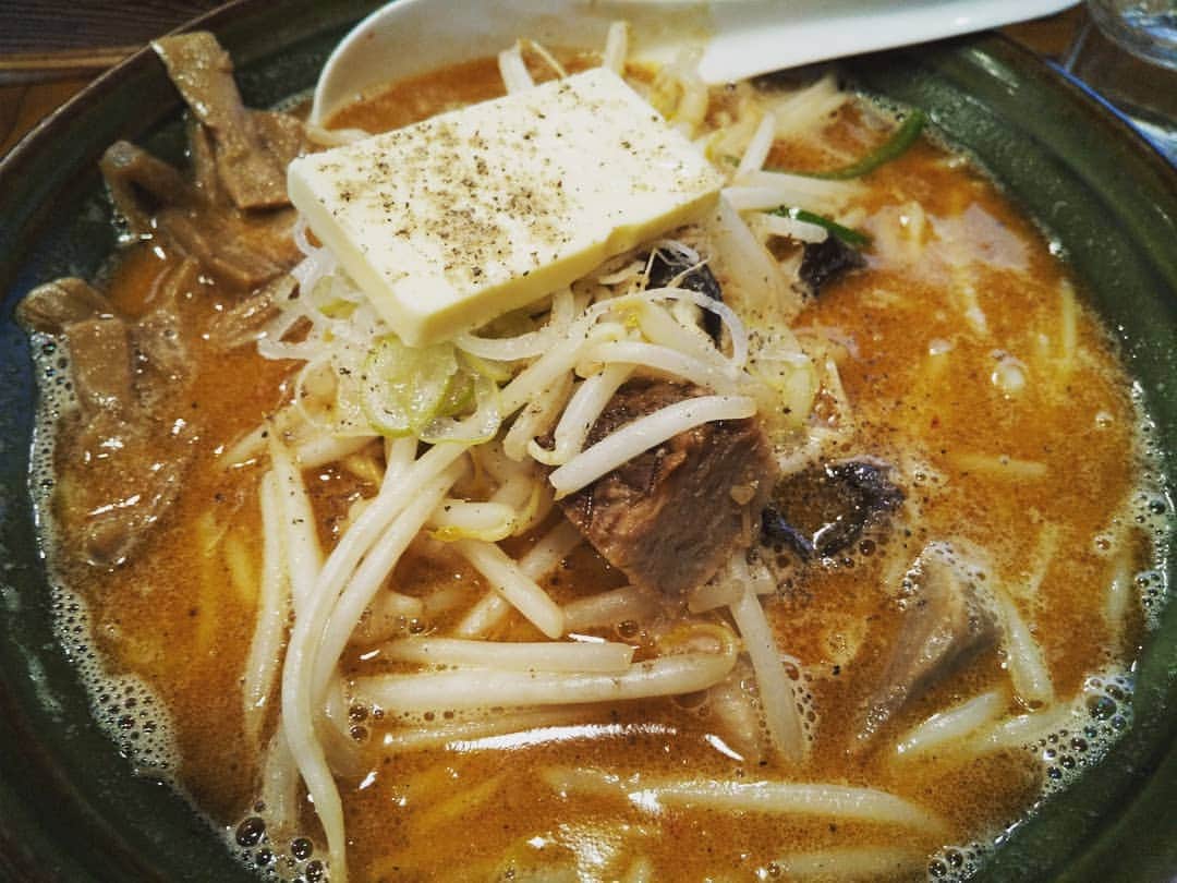 TAJIRIのインスタグラム：「japanese miso rammen.」