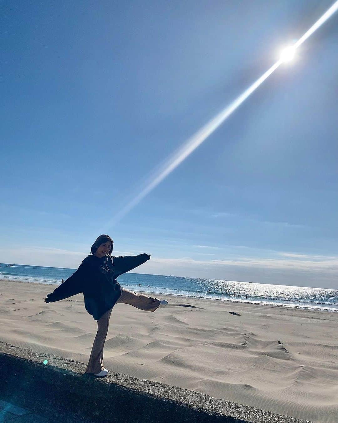 亜矢みつき（神谷充希）さんのインスタグラム写真 - (亜矢みつき（神谷充希）Instagram)「太陽の子☀️🌊」1月22日 13時31分 - ma.yamitsuki