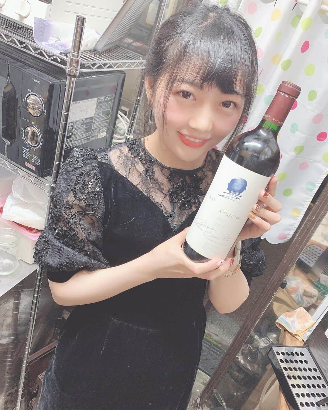 新ユウユさんのインスタグラム写真 - (新ユウユInstagram)「#opusone  #birthday2020 酔いの顔🍷」1月22日 14時59分 - yuyucm