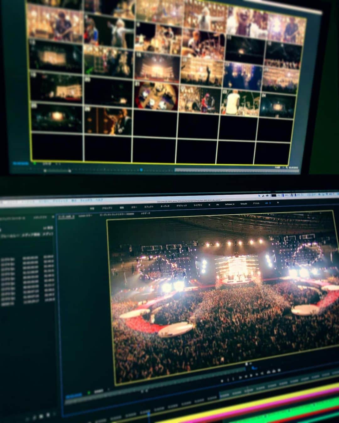 tetsuyaのインスタグラム：「本日はラピニュの編集作業を行っております！  #LArcenCiel #tetsuya #wowow」