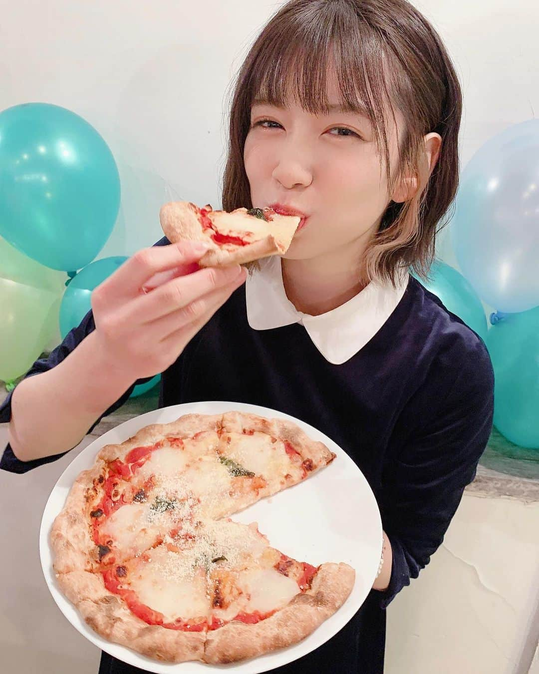 高萩千夏さんのインスタグラム写真 - (高萩千夏Instagram)「🍕🍕🍕 * * #アプガ2 #ピザ #pizza」1月22日 16時33分 - chinatsu_takahagi_uug2ki