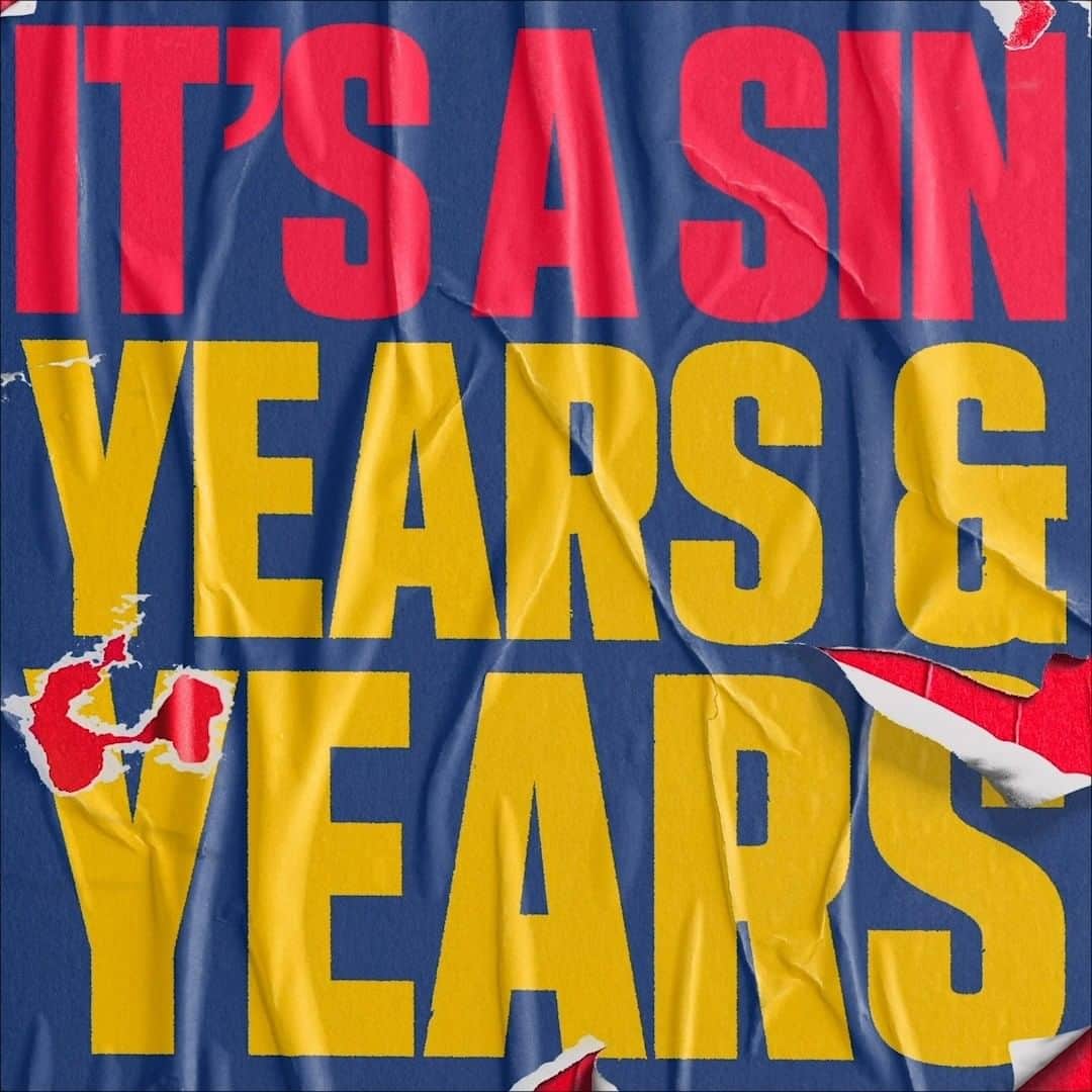 YEARS & YEARSのインスタグラム：「to celebrate the launch of It’s A Sin tonight, we are excited to share our own version of the song #ItsASin by our faves the @petshopboys 🥰 a portion of the proceeds for this release will be donated to @georgehousetrust - an important charity that have been providing HIV support, advice and advocacy services to improve health outcomes since 1985. Go check them out and hope u enjoy the song 💫💫💫 (link in bio)」