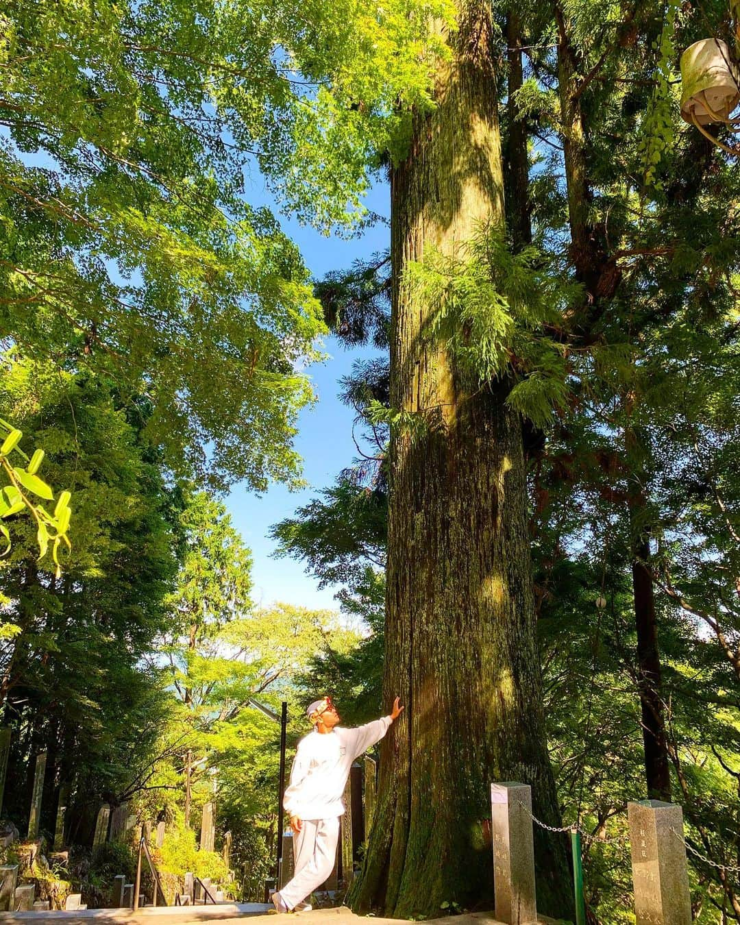 あっくんのインスタグラム：「#武蔵御嶽神社 山の上にある神社。 青梅の方でなかなか遠いけど、絶対に一回は行くことをオススメする！  滝行もできるから #参加者募集中」