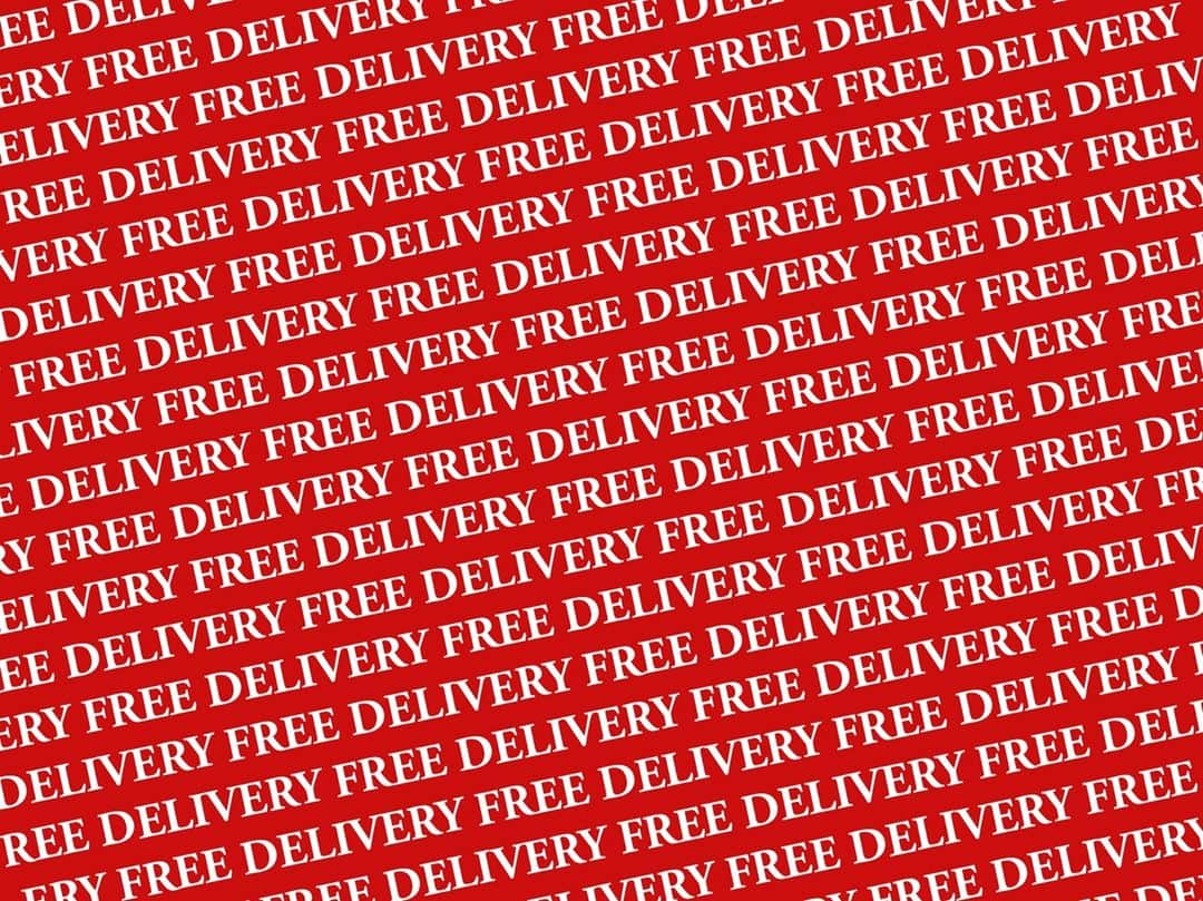 ウォルシュのインスタグラム：「Did you now that there is Free Worldwide Delivery on all orders on the website right now?」