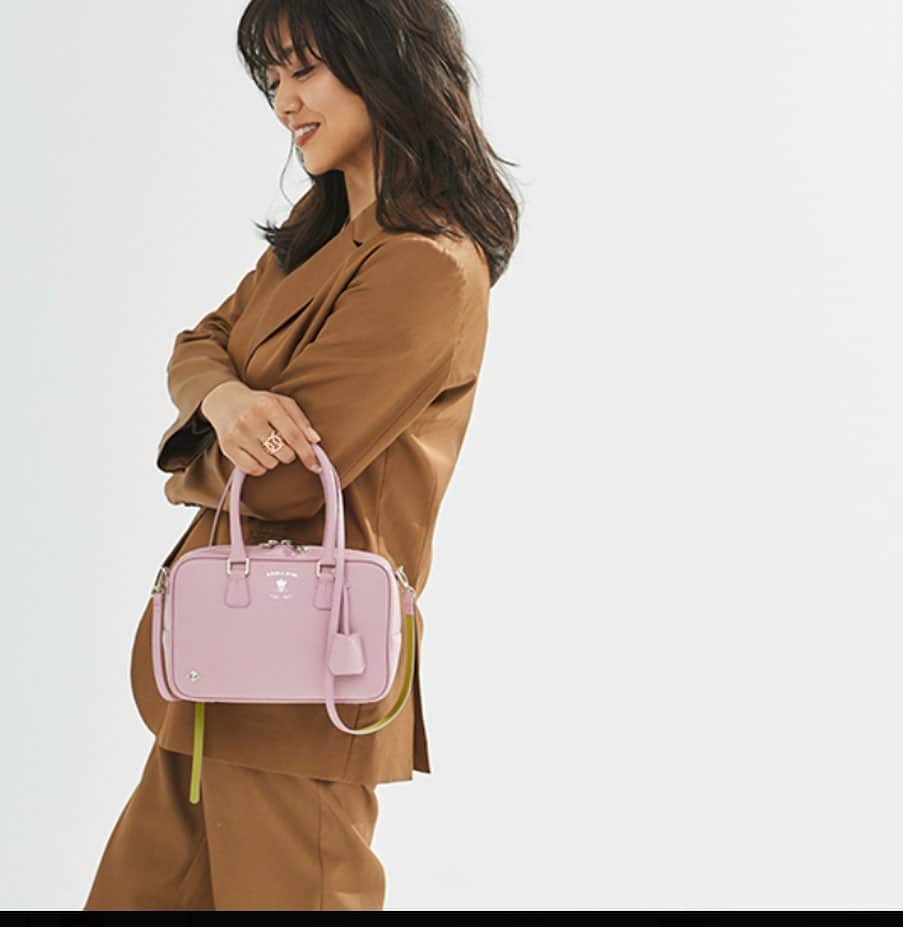 前田典子さんのインスタグラム写真 - (前田典子Instagram)「#HERS @hersgreenlabel_store  @hers_web  #admj  @admjofficial_bag  @admj_press  #fashion #bag #ピンクのバック💕」1月22日 20時40分 - maenorichang