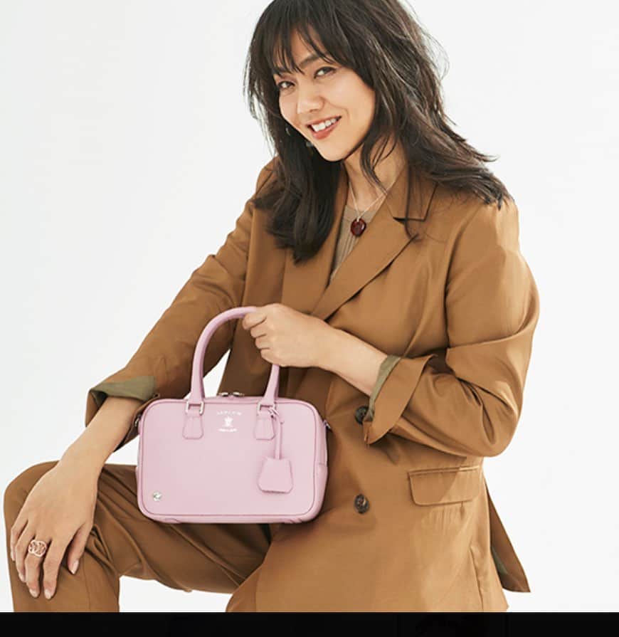 前田典子さんのインスタグラム写真 - (前田典子Instagram)「#HERS @hersgreenlabel_store  @hers_web  #admj  @admjofficial_bag  @admj_press  #fashion #bag #ピンクのバック💕」1月22日 20時40分 - maenorichang