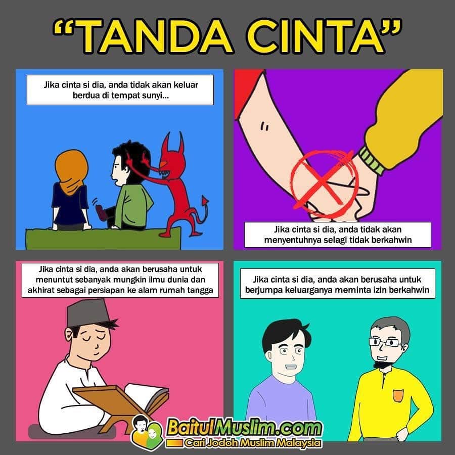 Koleksi Komik Malaysiaさんのインスタグラム写真 - (Koleksi Komik MalaysiaInstagram)「Ada yang nak cari jodoh ke? Apa kata try pergi kat website baitulmuslim.com. Jangan lupa follow IG dorang. Banyak poster menarik yang dikongsikan 🥳 @baitulmuslim @baitulmuslim @baitulmuslim」1月22日 20時56分 - tokkmungg_exclusive