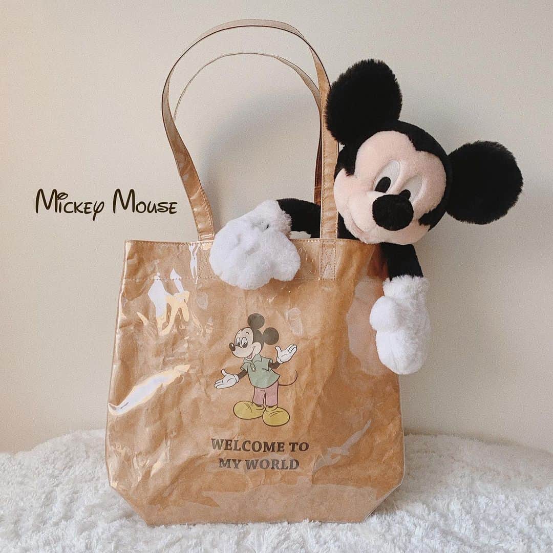 SHIHORINさんのインスタグラム写真 - (SHIHORINInstagram)「𓂃 𓈒 𓂂𓏸  @accommode の 可愛いトートbagが届きました〜🐭♡ レトロなミッキー大好き🥺🤍　  A4サイズがしっかり入るし 汚れもPVC素材だから拭き取れるし、 雨の日のパークでも活躍しそう🐭☔︎  わたし荷物多いから助かる🥺 内ポケットついてるのも嬉しい🤍  次ディズニー行くときは このトート持っていこうと決めてる☺️♡  #shihorin__disney #disney #disneygoods #mickeymouse #mickey #mickeylove #accommode #accommodedisney #アコモデ #アコモデディズニー #ミッキー #ミッキーマウス #ミッキートート #トートバッグ #レトロミッキー #ミッキーグッズ #ディズニーグッズ #pvcバッグ」1月22日 21時00分 - shihoriiin49