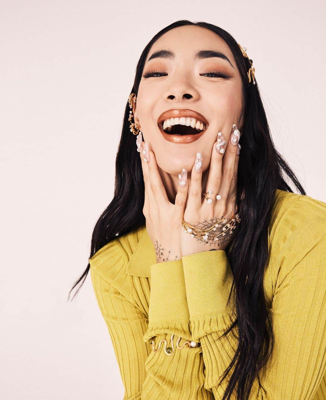 リナ・サワヤマのインスタグラム：「pics from @spurmagazine 😍 今月のSPUR! ありがとうございます！」