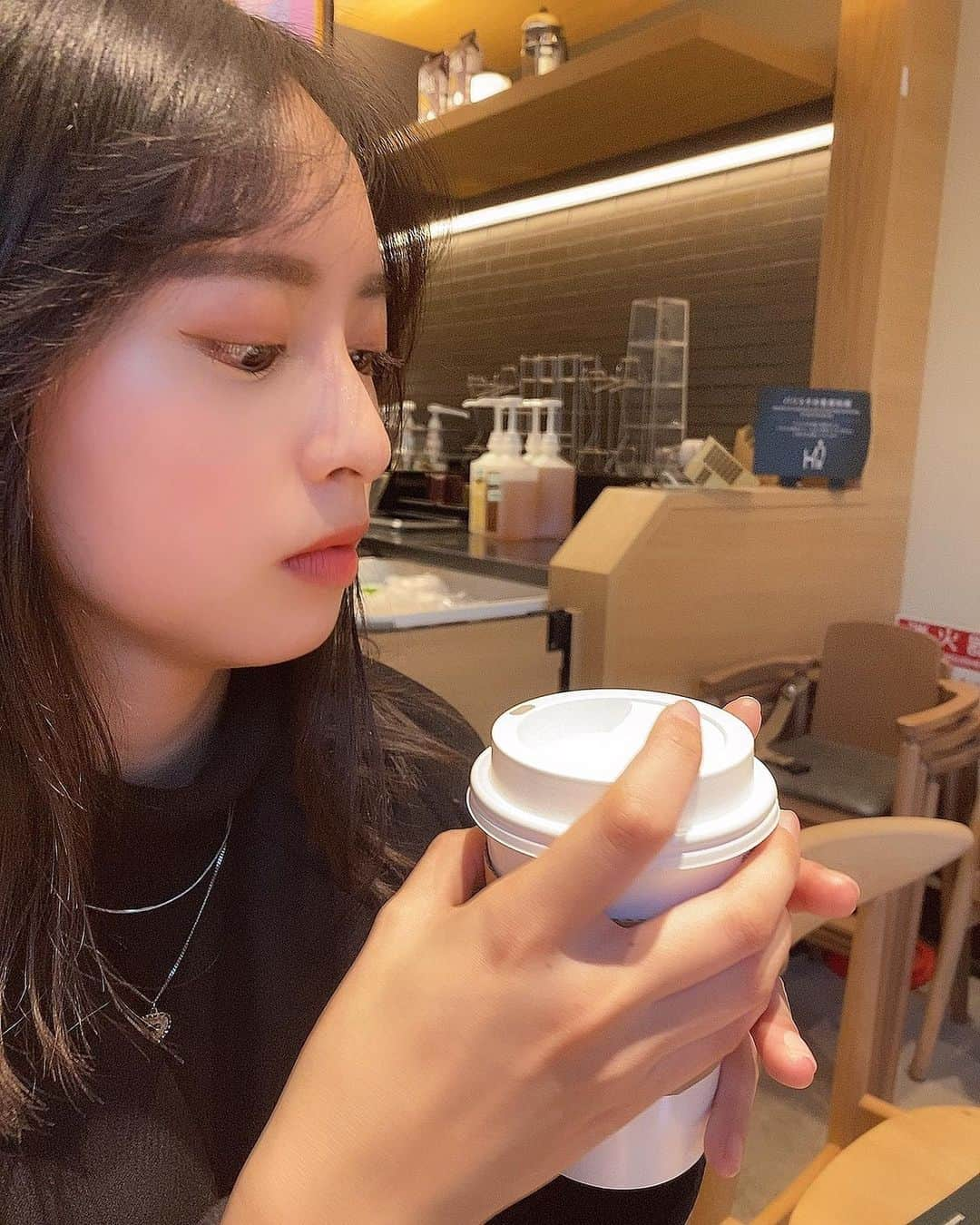 大槻りこさんのインスタグラム写真 - (大槻りこInstagram)「新作美味しかった☕️♡ . . #instagood #fyp  #starbucks #starbucksjapan」1月22日 21時32分 - riko_ohtsuki