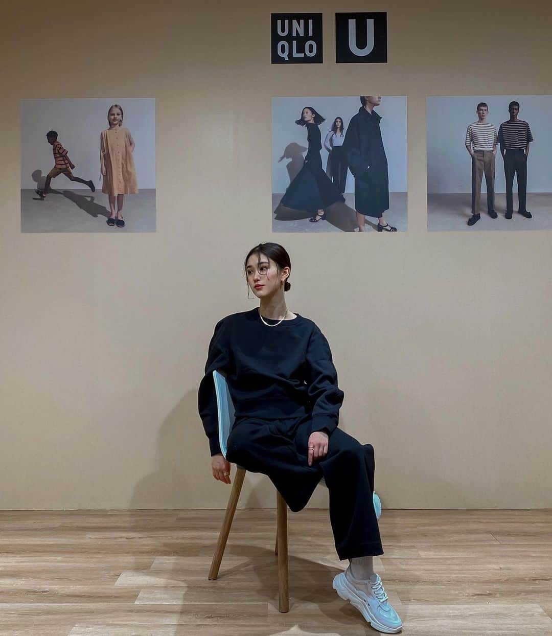 影山可蓮のインスタグラム：「UNIQLO U2021 Spring/Summer @uniqlo  ・  ・ ついに販売されましたね☺️♡ みなさま気になるものはありましたか☺︎💭 私は無事お目当てのものを今朝オーダーしました👌🏼 ・ ・ TOPS #スウェットクルーネックシャツ　 PANTS #ジャージーリラックスストレートパンツ  ・ ・ #uniqlo  #uniqlo2021ss #unilou #uniqlou21ss  #uniqlo_karen  #ユニ女  #outfit #ootd  #instafashion #fashion  #シンプル #コーデ #コーディネート #今日のコーデ #私服  #ユニクロ #ユニクロコーデ #ユニクロユー」