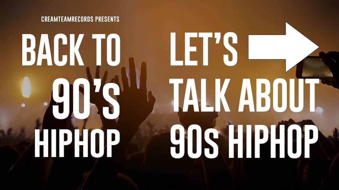 クリームチームレコードのインスタグラム：「BAK To 90s! https://www.youtube.com/watch?v=9d9guNKVZL8」
