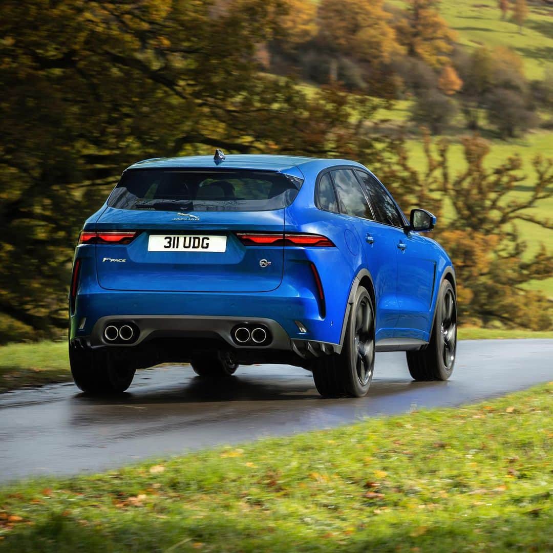Jaguarのインスタグラム：「For the thrillseekers.  #Jaguar #FPACE #SVR #SpecialVehicleOperations #Premium #Luxury #Performance #SUV #SportsCar #SuperCar #Exclusive #Bespoke #Technology #Design #CarsofInstagram #InstaCar」