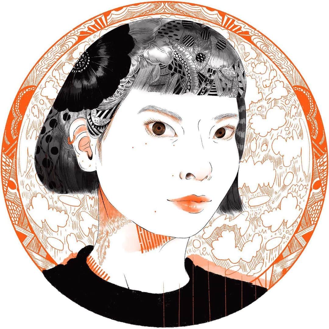山川あかねのインスタグラム：「ニューアイコン。 アイコンはじめてプロクリエイトで描いてみた。 #プロクリエイト #procreate  #イラスト #illustration #アイコン」