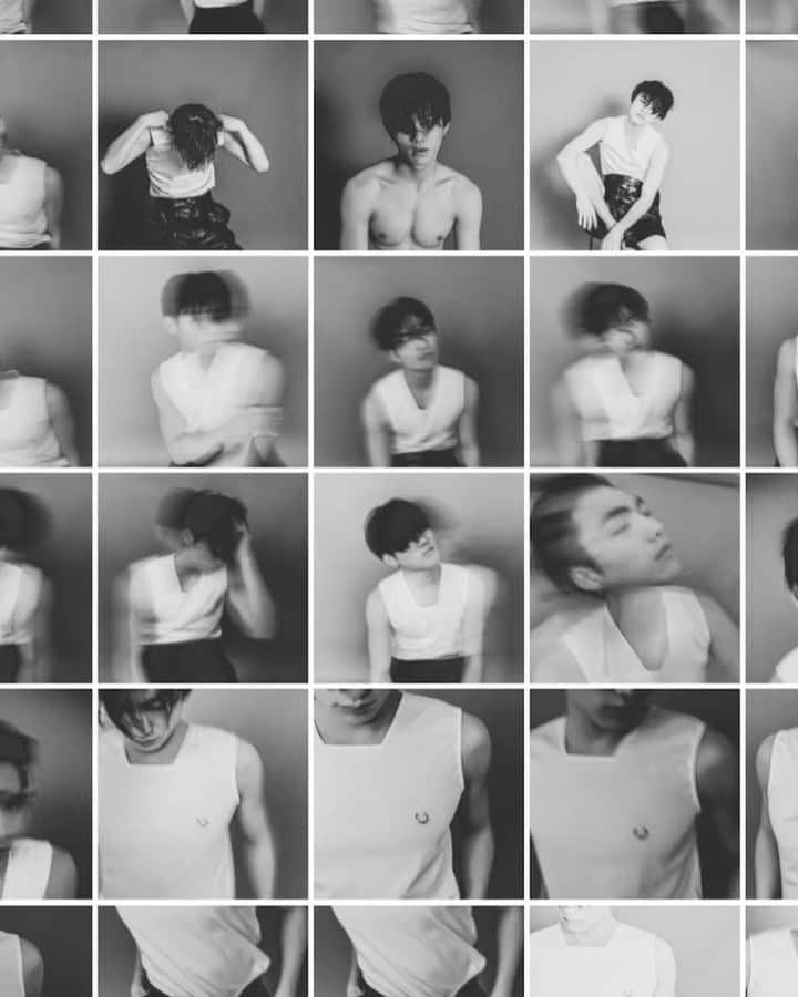 倉岡晋也のインスタグラム：「Okay ✔️ kill my vibes  Just 19 years old portfolios @shuzo___3120 Thanks @__genya__ @chihohatae @johnlawrencesullivan_official Art direction/Styling by me」