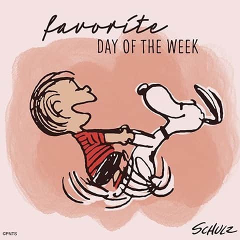 スヌーピーさんのインスタグラム写真 - (スヌーピーInstagram)「Friday is my favorite. #FridayFeeling   What's your favorite day of the week?」1月22日 23時51分 - snoopygrams