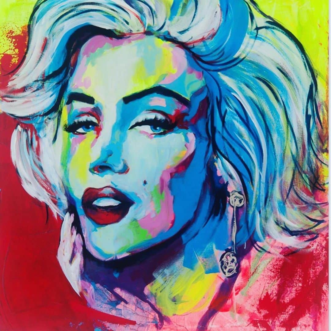 ブリトニー・パーマーさんのインスタグラム写真 - (ブリトニー・パーマーInstagram)「Keep smiling, because life is a beautiful thing and there's so much to smile about. - Marilyn Monroe  @brittneypalmerart  #artiseverything #artist #paint」1月23日 0時26分 - brittneypalmer