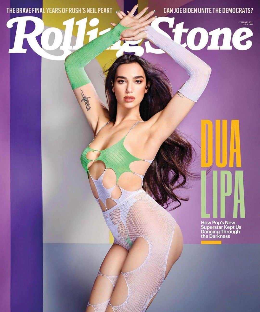 デュア・リパさんのインスタグラム写真 - (デュア・リパInstagram)「Thank you!!!! 🤍 @rollingstone shot by @david_lachapelle // a day I will never forget *still pinching myself* ~ styling: @lorenzoposocco  make-up: @samanthalmua  hair: @chrisappleton1  nails: @nailsbymei」1月23日 1時13分 - dualipa