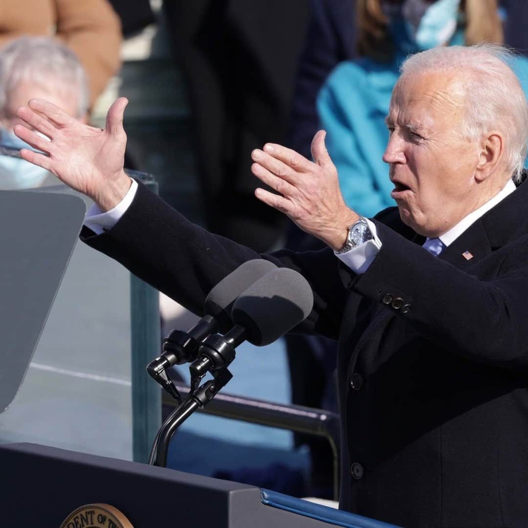 のインスタグラム：「Biden’s a Rolex man.」