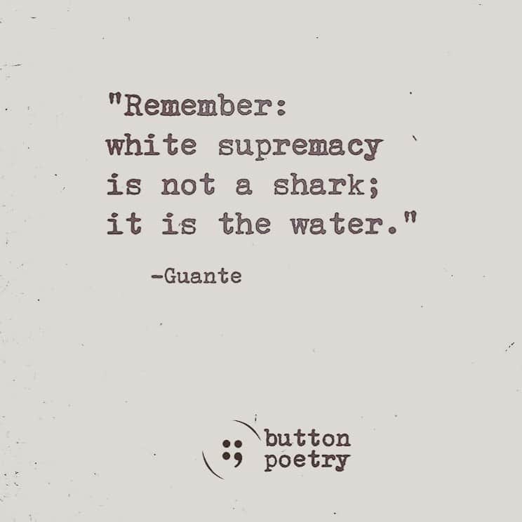 Ariele Alaskoのインスタグラム：「“Remember, white supremacy is not a shark; it is the water.”  Excerpt from a full poem by @guantesolo」