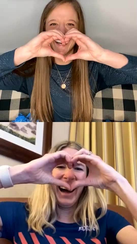 ホカオネオネのインスタグラム：「Join Ali Feller (@aliontherun1) as she chats with new HOKA athlete Camille Herron (@runcamille) about tomorrow’s Project Carbon X 2!  #TimeToFly #PCX2」