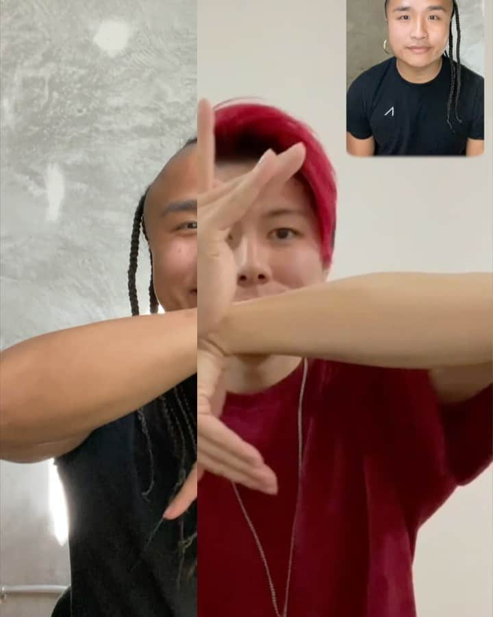 RYOGA -XTRAP-のインスタグラム：「With @hok  He invited me to the game with tutting and that was really fun time🔥We’re ready for new world 😎😆 Hokさんとビデオチャットで遊びながらのコラボでした！オンラインでの楽しみ方がまた一つ増えた💡 @hok ありがとうございました🙏  song: @shawnwasabi」