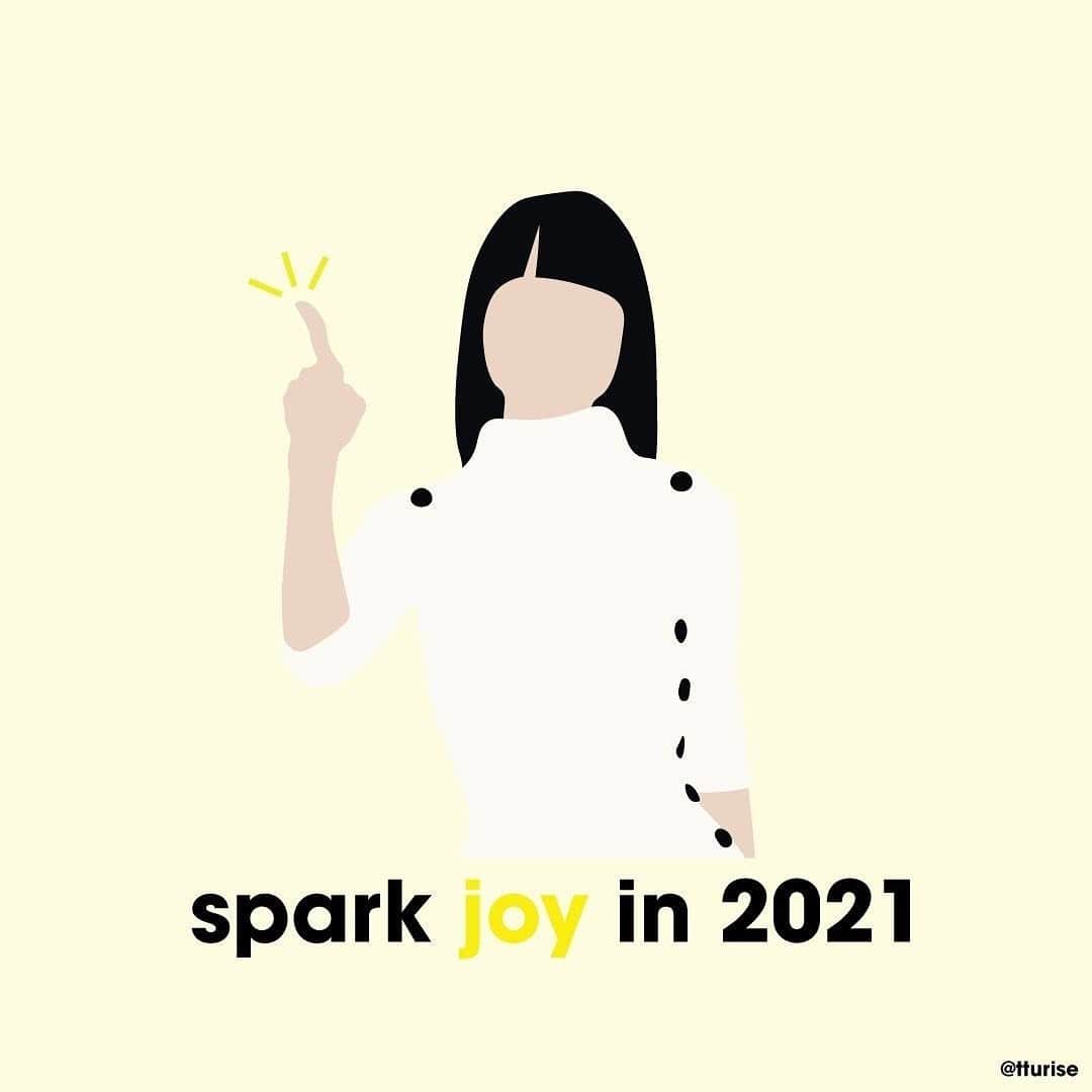 近藤麻理恵さんのインスタグラム写真 - (近藤麻理恵Instagram)「How are you doing so far? Share one thing you’ve done that’s sparked joy this month! Illustration by @tturise.」1月23日 5時30分 - mariekondo