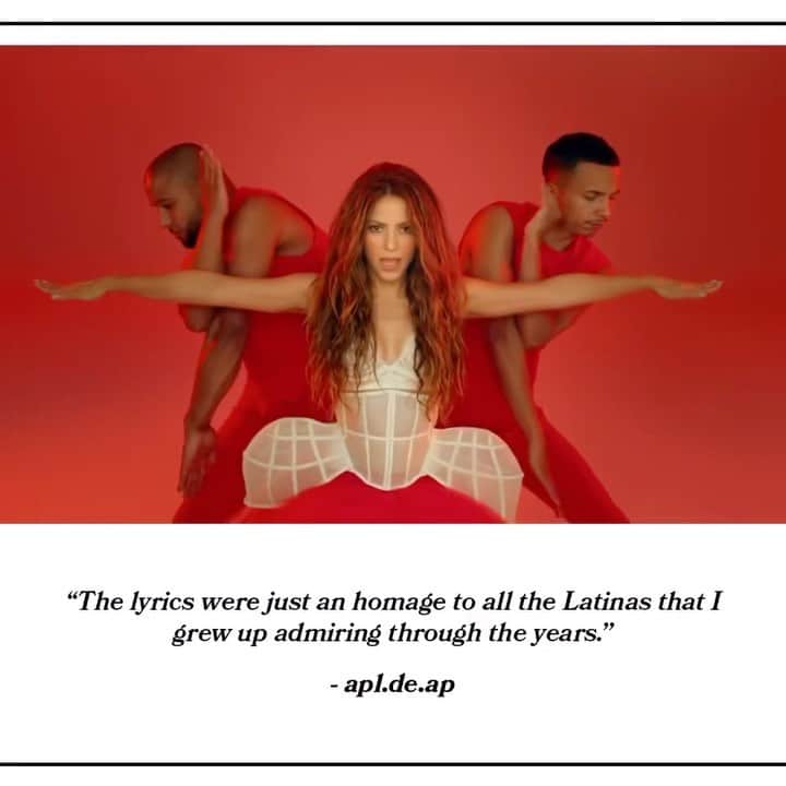 ウィル・アイ・アムのインスタグラム：「Before even shot the video for #GirlLikeMe @shakira said:  “this video is going to go viral”...  @shakira was right!!!   @shakira is a #FUTURIST」