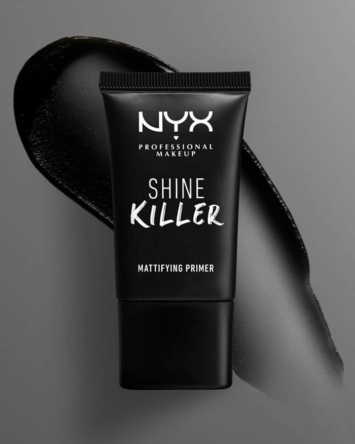 NYX Cosmeticsさんのインスタグラム写真 - (NYX CosmeticsInstagram)「Where are all the oily babes at? 🙋‍♀️✨ Shine Killer is infused with charcoal which is known for its oil absorbing properties 🖤 This #veganformula mattifying primer controls shine for a matte finish & helps prep the skin for a flawless beat 💫 • #nyxcosmetics #nyxprofessionalmakeup #crueltyfreebeauty」1月23日 6時58分 - nyxcosmetics
