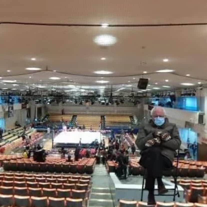 のインスタグラム：「WOW! Didn’t know he was at Korakuen Hall scouting 😅」