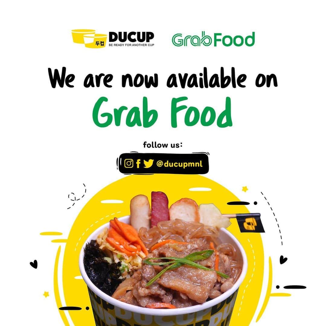 Ryan Bangさんのインスタグラム写真 - (Ryan BangInstagram)「#Ducup #두컵 #필리핀 We are now available on @foodpanda_ph and @grabfoodph Taste the authentic Korean cup rice at @ducupmnl」1月23日 8時10分 - ryanbang