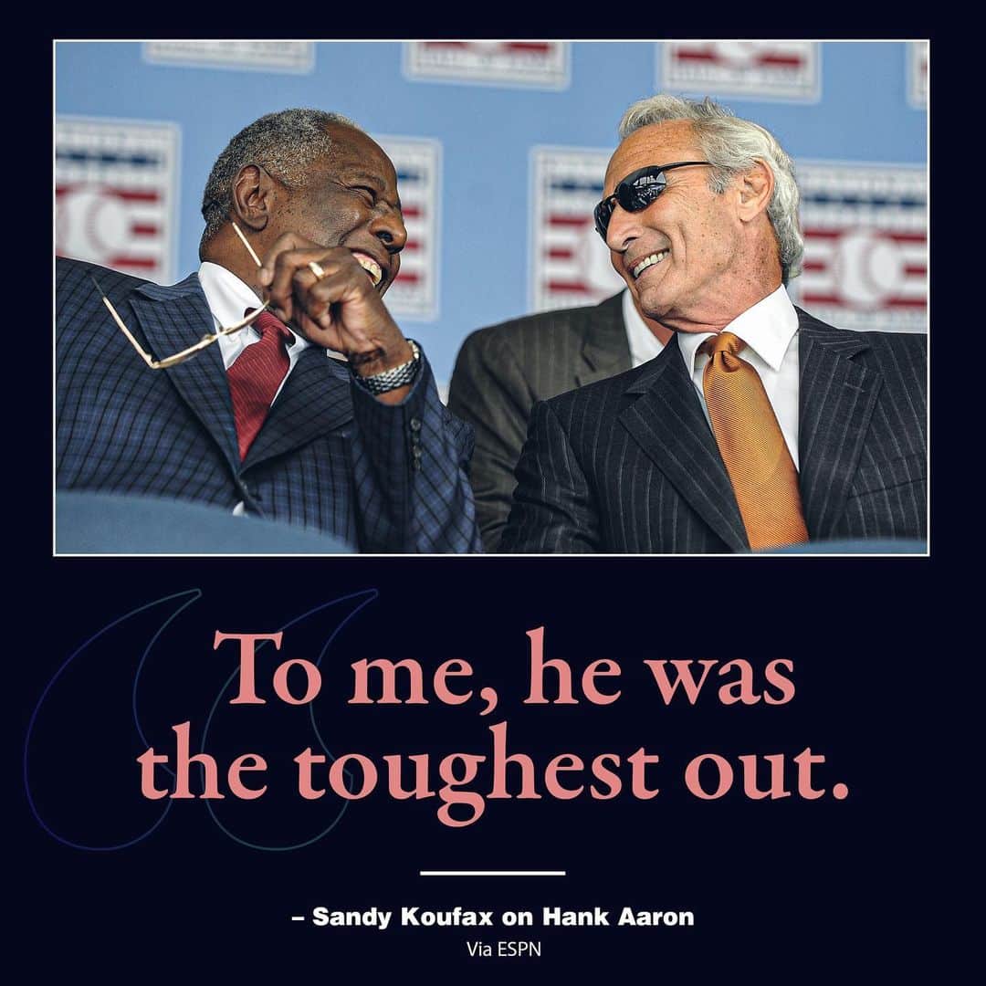 MLBさんのインスタグラム写真 - (MLBInstagram)「Hank was an icon.」1月23日 8時11分 - mlb