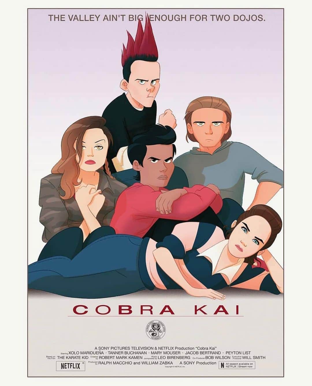 ペイトン・リストのインスタグラム：「favorite movie growing up x cobra kai... oh yes」