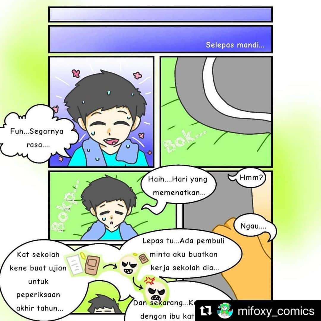 Koleksi Komik Malaysiaさんのインスタグラム写真 - (Koleksi Komik MalaysiaInstagram)「#Repost @mifoxy_comics with @make_repost ・・・ - 💠-------------------------💠  l  TEMAN SEJATI  l  💠-------------------------💠 BAB 01  Follow : @mifoxy_comics 🔸__________________________🔸  Hope you guys can : ◾Follow◽ ◽Turn On Notification◾ ◾Like◽ ◽Comment◾ ◾Share◽ 🔸__________________________🔸  Tags : #mifoxycomics 🔸__________________________🔸」1月23日 14時00分 - tokkmungg_exclusive