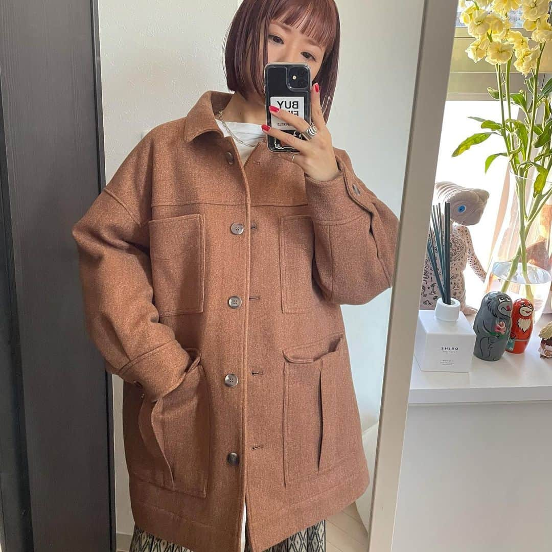 Aya（高本彩）さんのインスタグラム写真 - (Aya（高本彩）Instagram)「CPO jacket / @wcjapan 🧸 thx🧡 @wakatsukichinatsu   #cpoジャケット#wcj#私服#今日寒いねぇ#明日は雪降るかもって」1月23日 9時44分 - aya_dream04