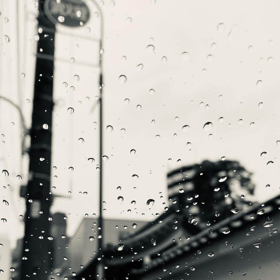 仁科仁美のインスタグラム：「昨日と違って、寒くて…冷たい雨☔️です。。。  皆さん、風邪ひかないように…しましょうね…♬」